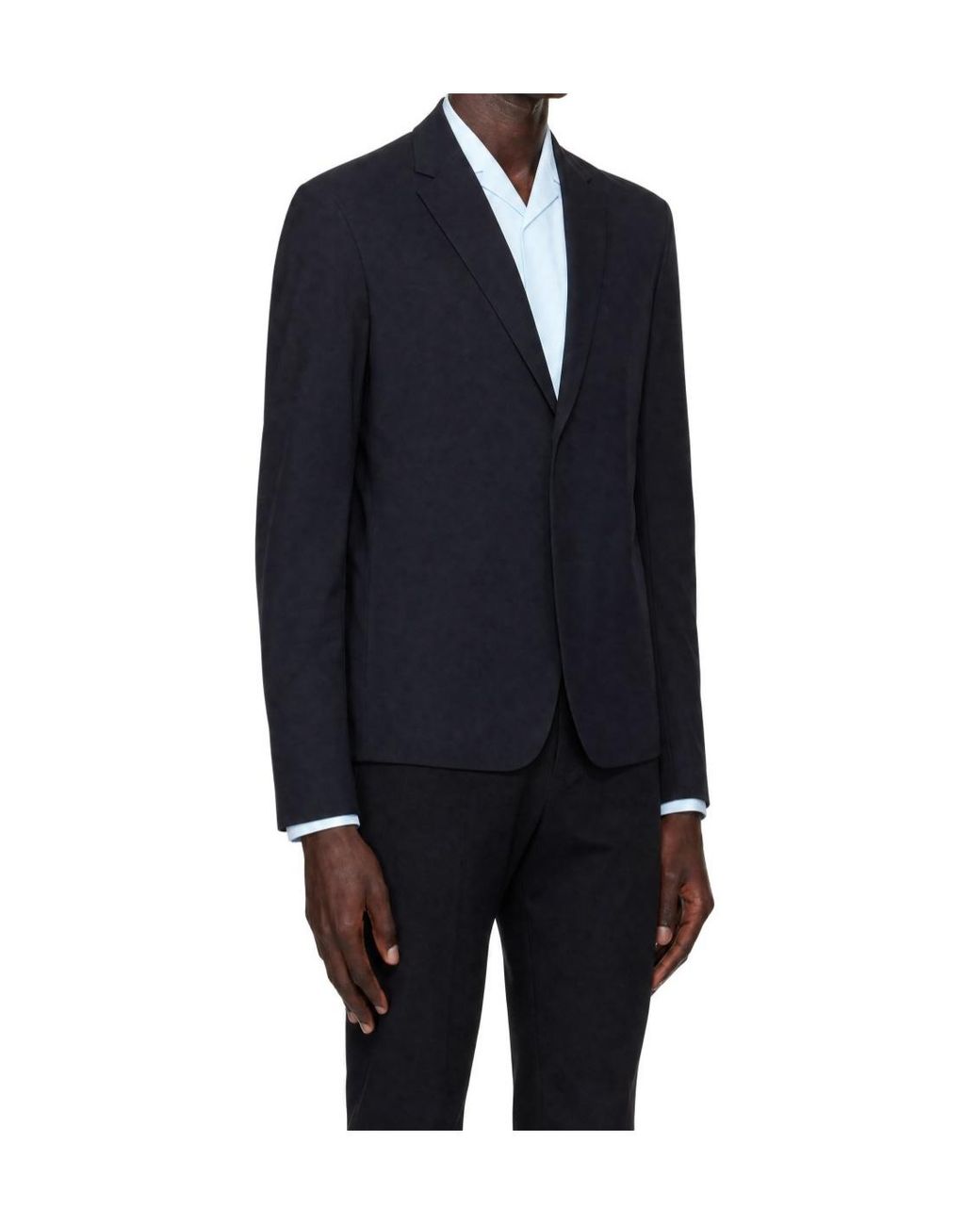 Veilance Black Single-Breasted Blazer for men