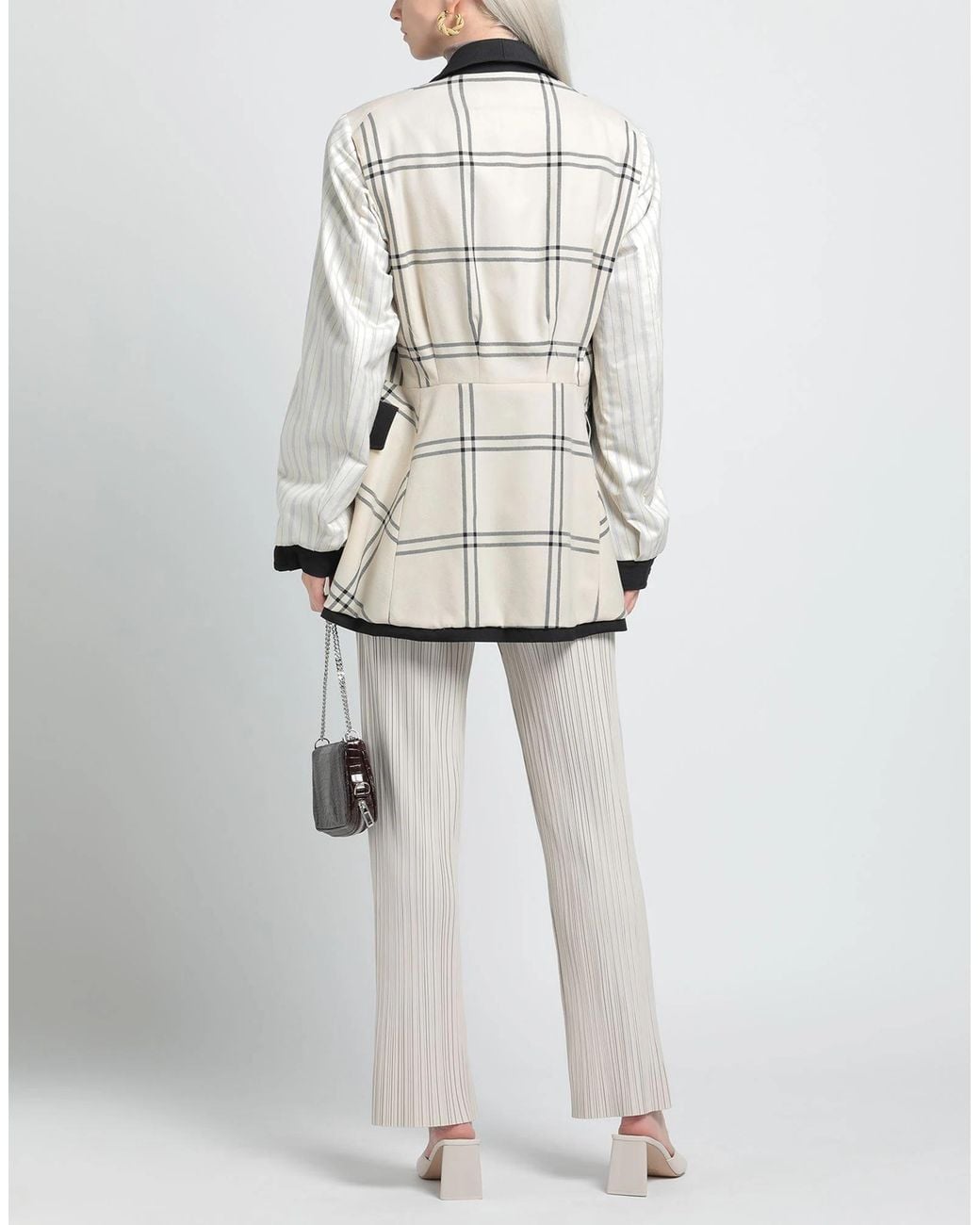 Maison Margiela Black Plaid Casual Jacket