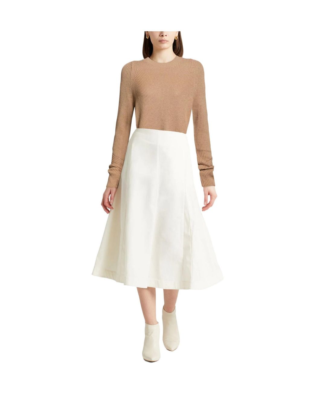 Max Mara Brown Plain Colour Jumpers