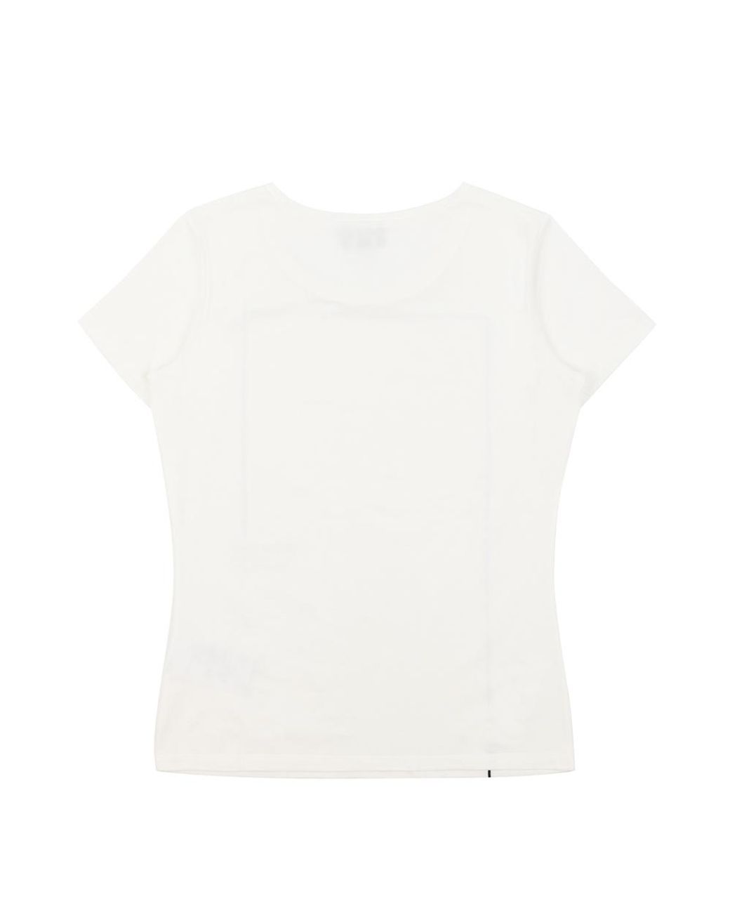 Armani Jeans White Short-Sleeved T-Shirt