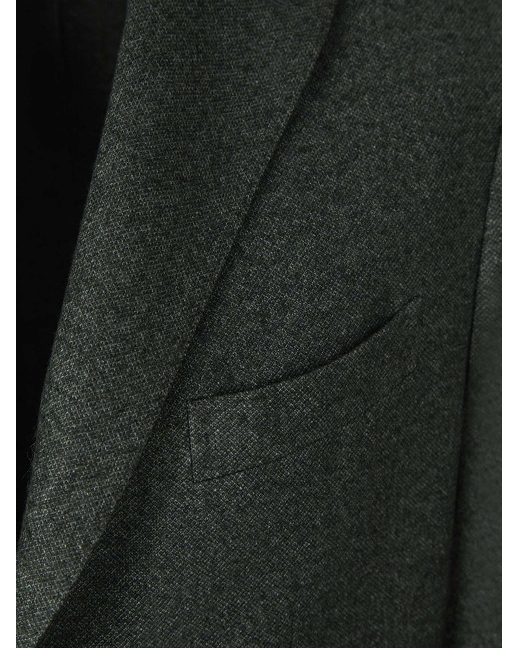 Boglioli Green Wool And Cotton Blazer for men