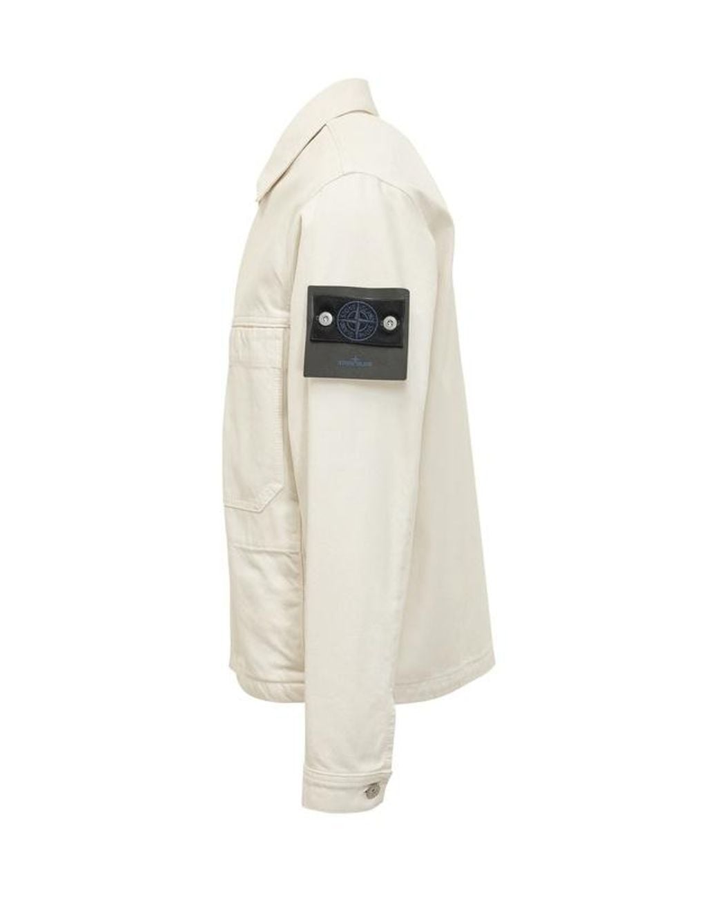 Stone Island Natural Bull Denim Tc Jacket for men