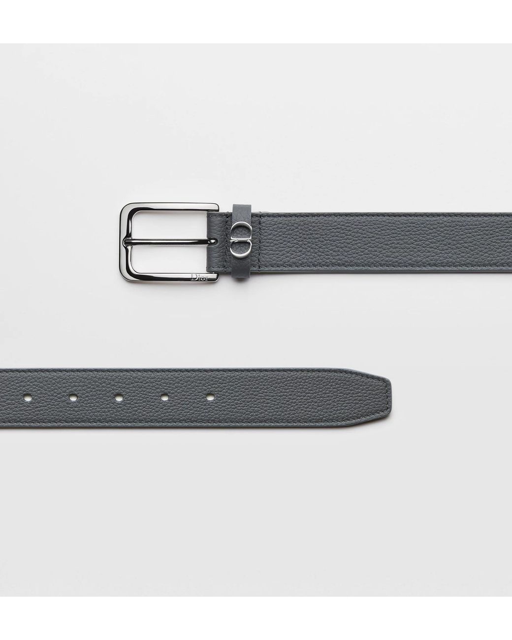 Dior White Homme Cd Icon Belt for men