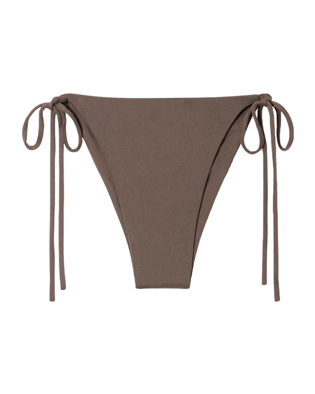 Magda Butrym Gray Stretch-Jersey Bikini Briefs