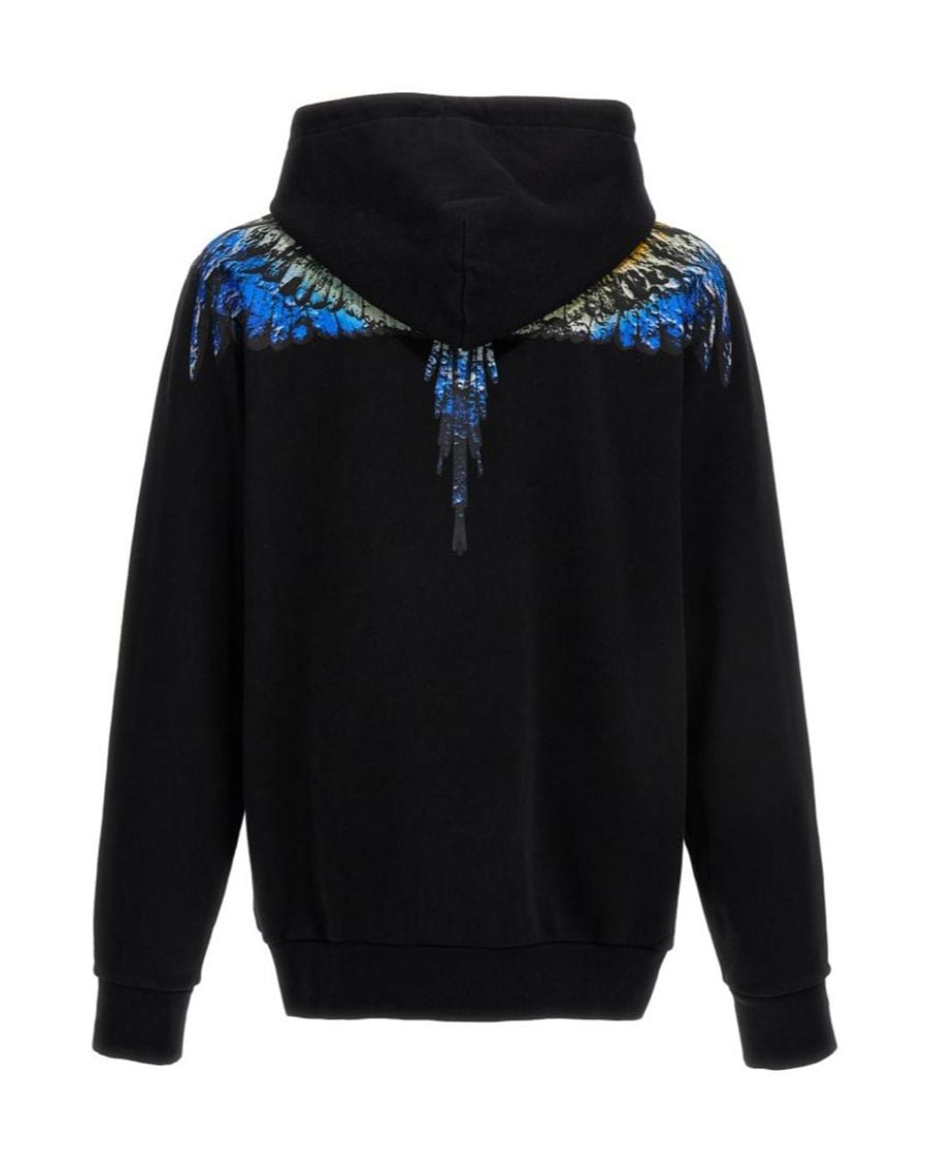 Marcelo Burlon Blue County Of Milan Icon Wings Drawstring Hoodie for men