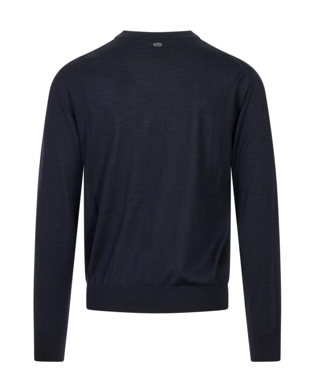 Agnona Blue Long-Sleeve T-Shirt for men