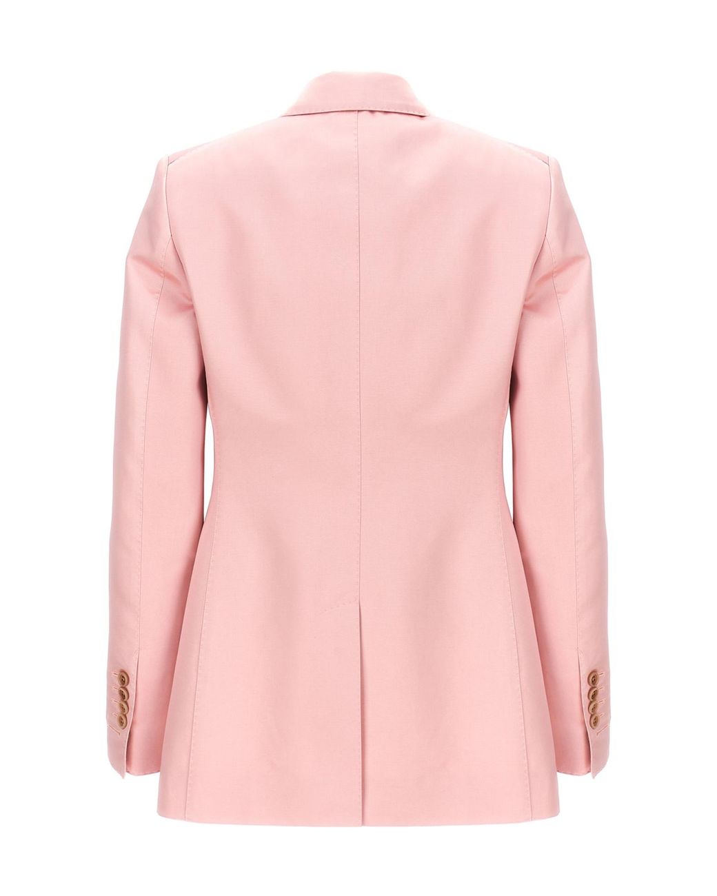 Tom Ford Pink Lapel Long-Sleeved Suit Jacket