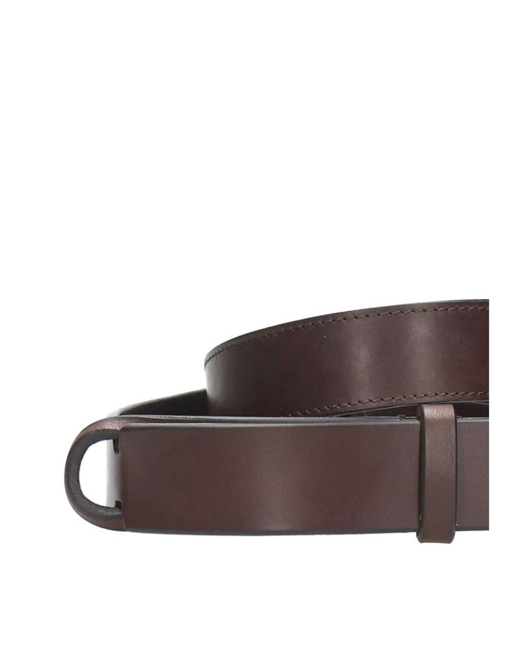 Orciani Blue Logo Belt for men