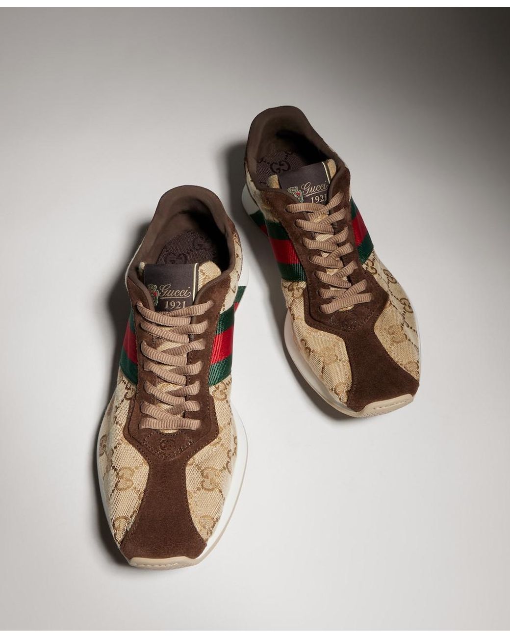 Gucci Brown Tempo Sneaker