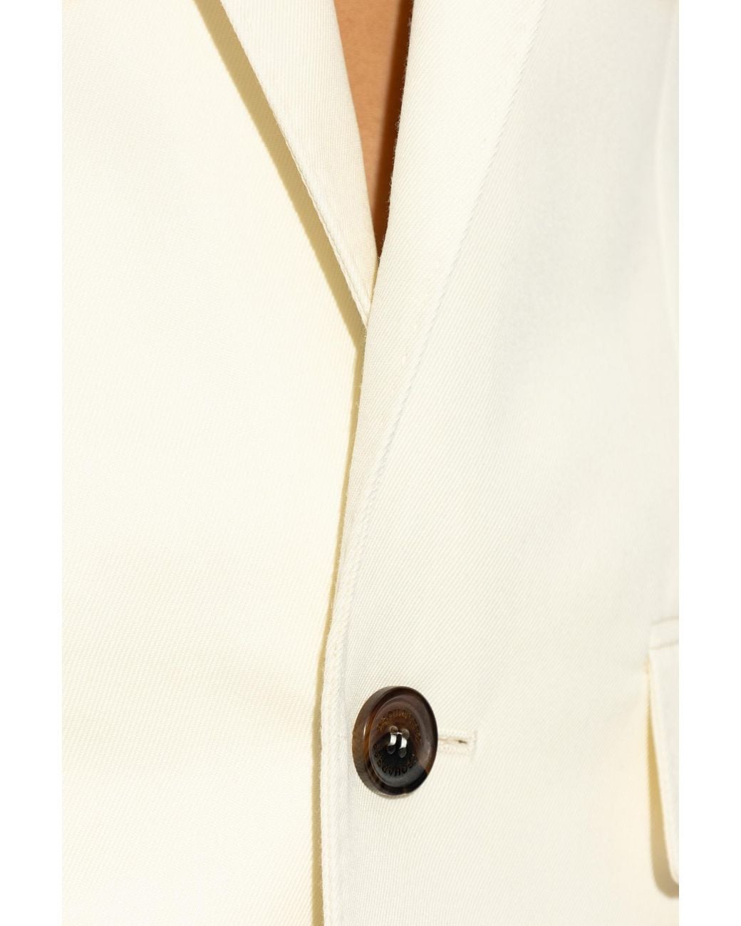 DSquared² White Two-Piece Single-Breasted Suit