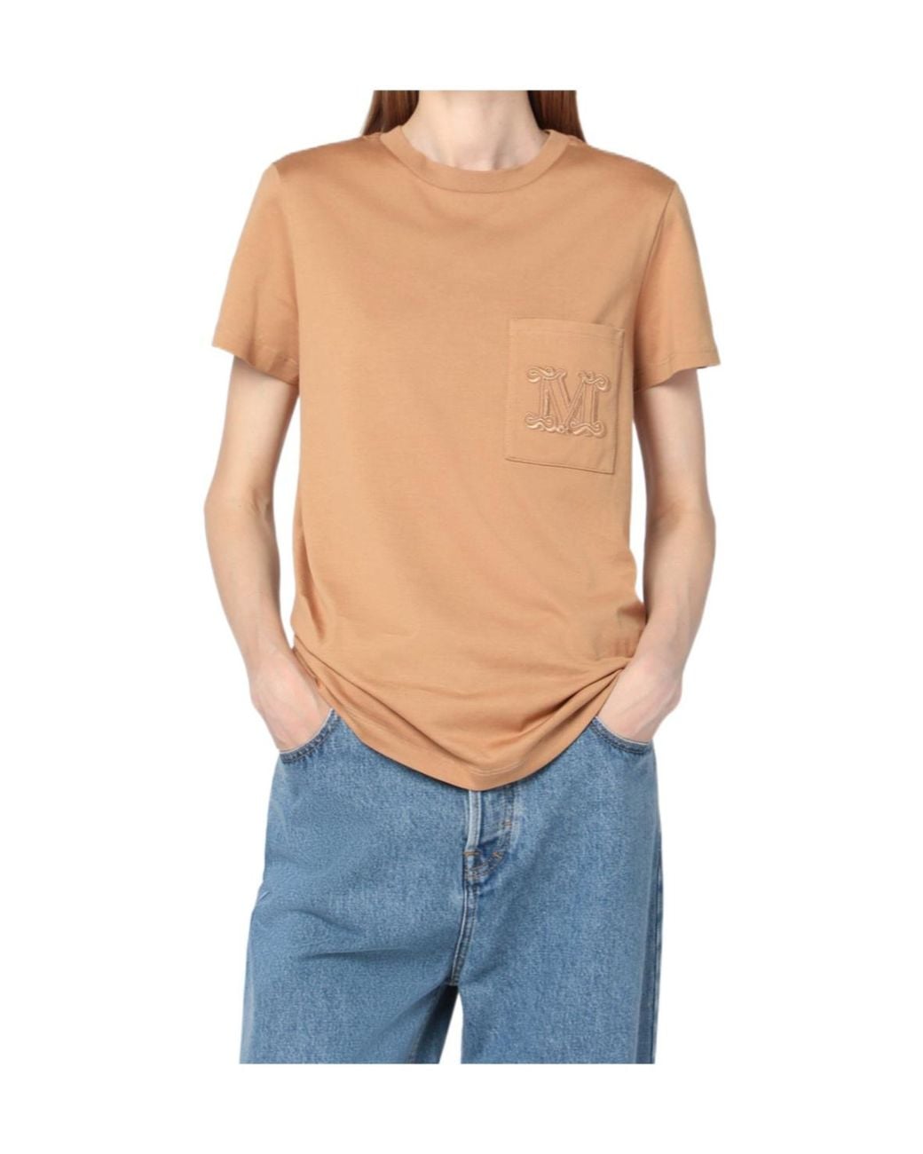 Max Mara Blue Short-Sleeved T-Shirt