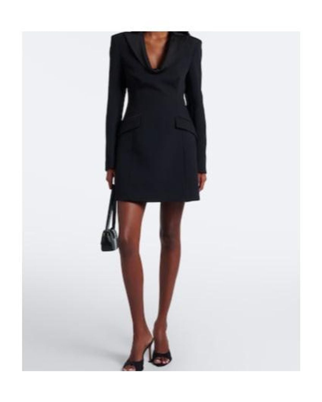 Jonathan Simkhai Black Marina Blazer Dress