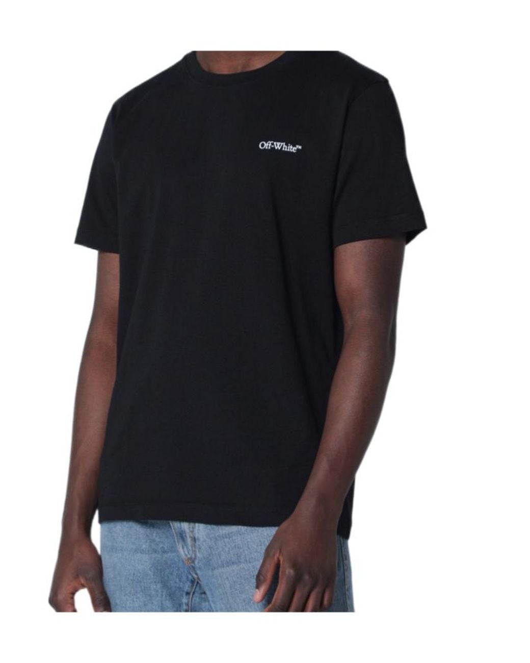 Off-White c/o Virgil Abloh Black Cloud Arrow Crewneck T-Shirt for men