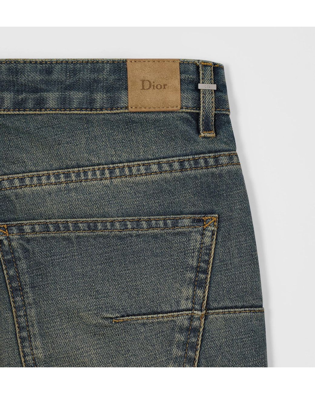 Dior Blue Regular-Fit Jeans