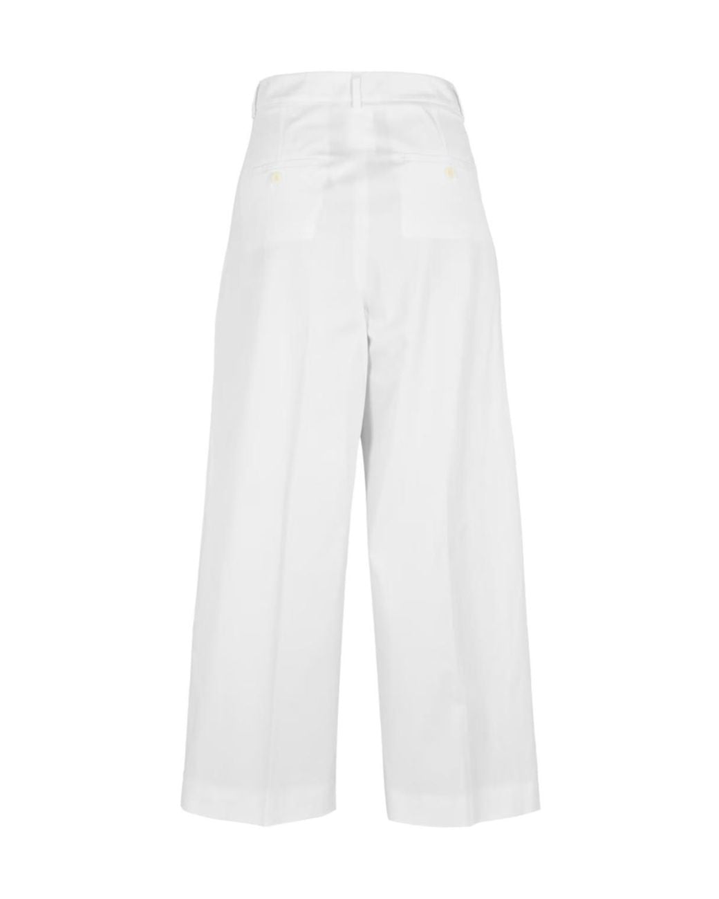 Weekend by Maxmara White Wide Leg Casual Pants