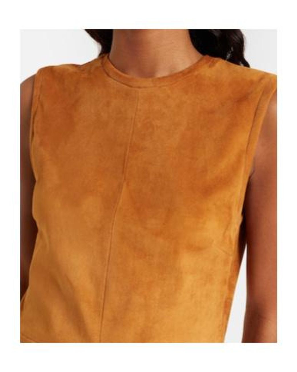 Stouls Brown Dollie Suede Minidress