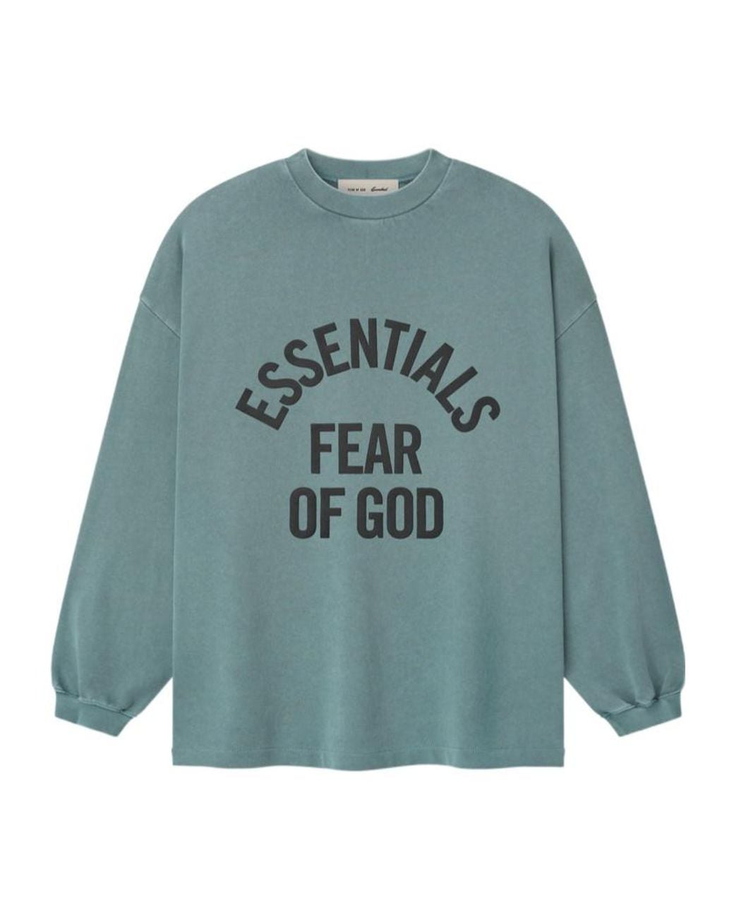 Fear Of God Blue Logo Sweatshirt for men