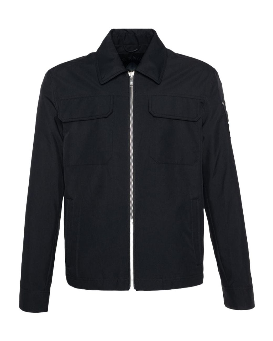 Moose Knuckles Blue Jacques Zip-Up Jacket for men