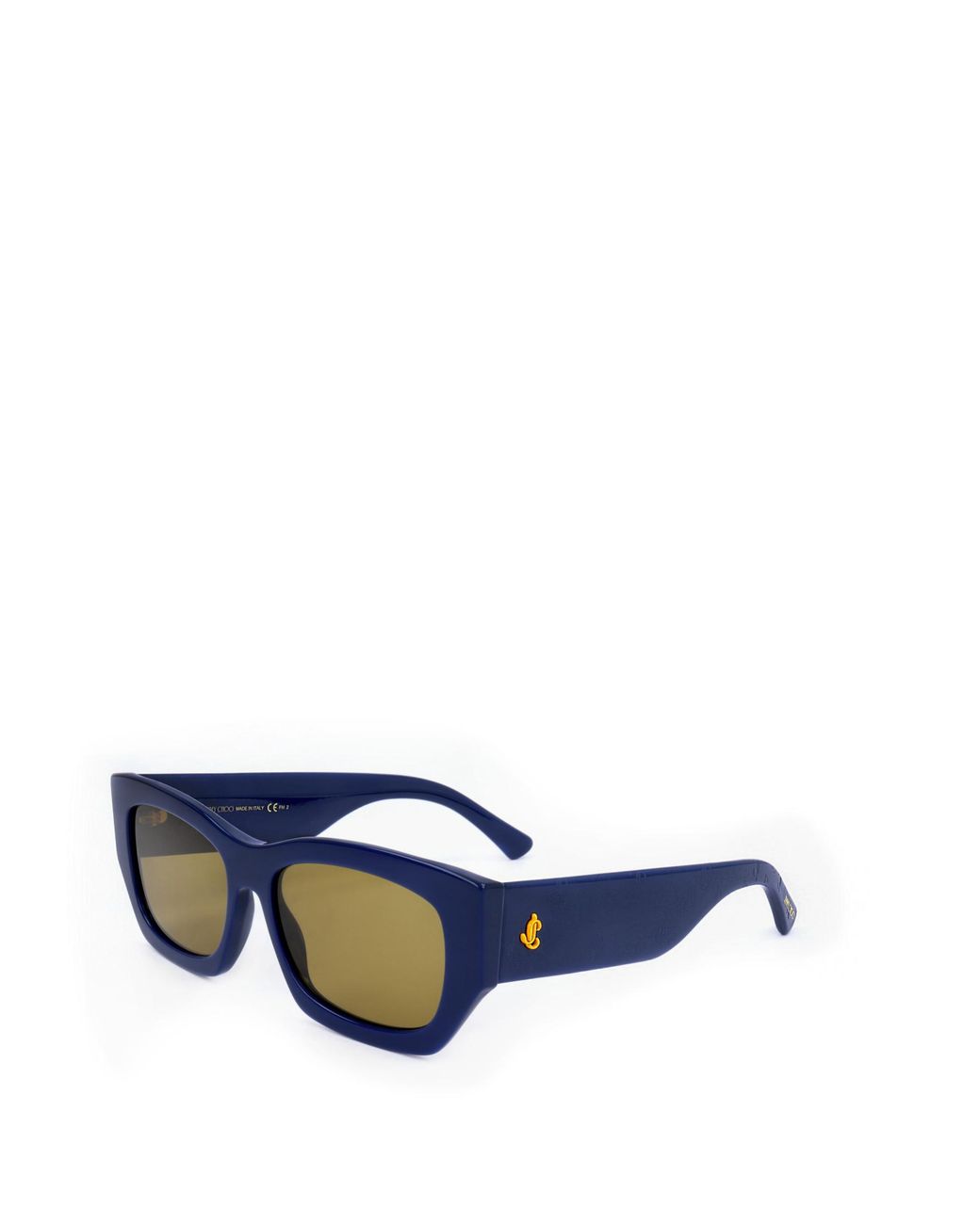 Jimmy Choo Blue Rectangular Sunglasses