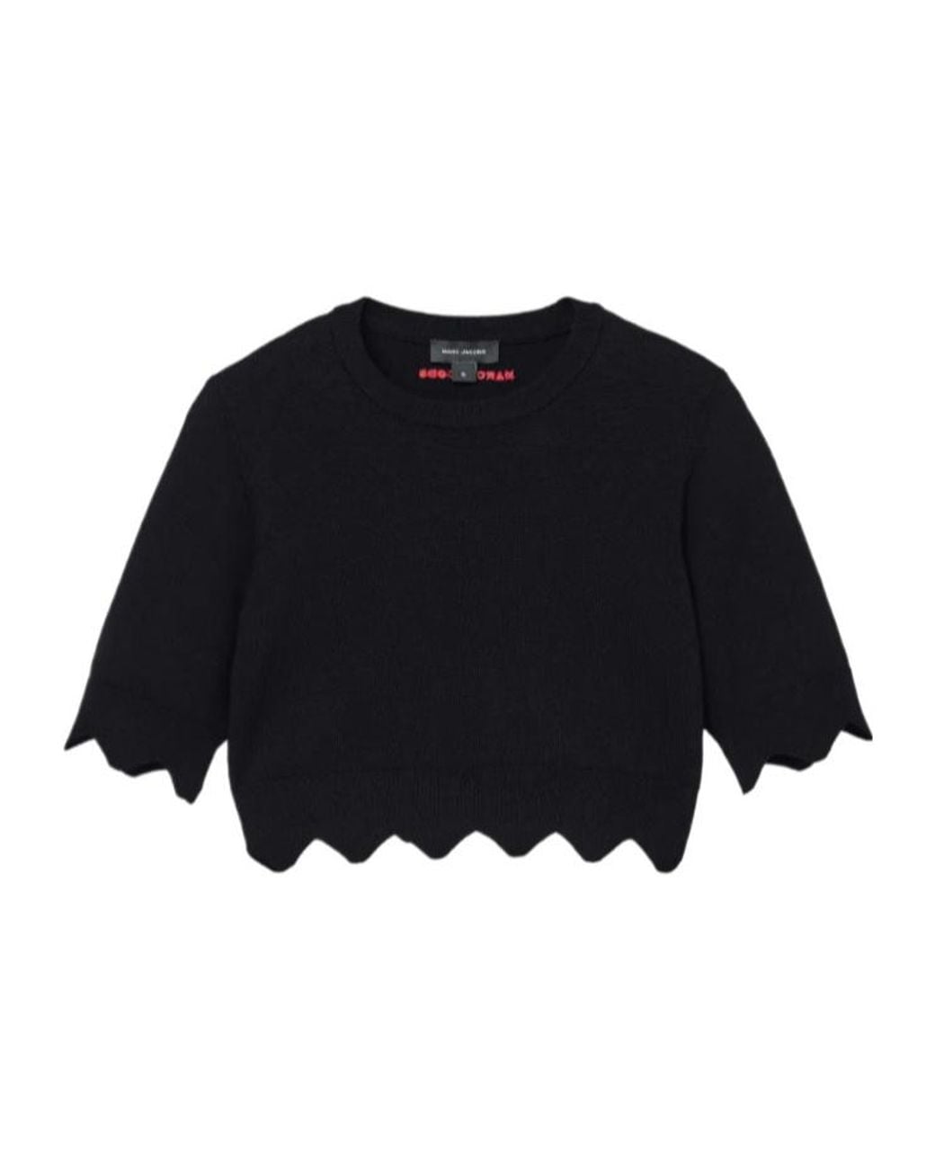 Marc Jacobs Blue Fan-Shaped Edge Top