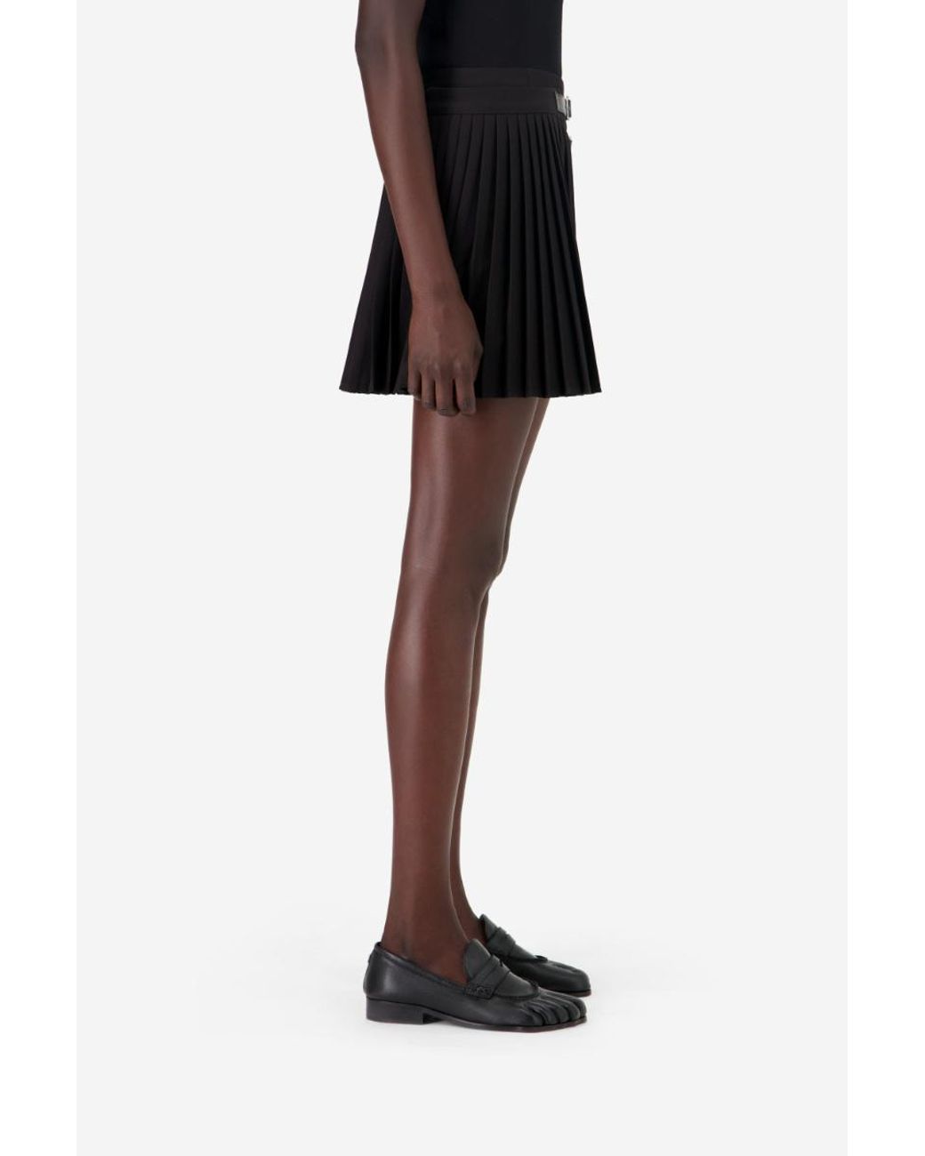 Coperni Black 5T Mocassin Flats