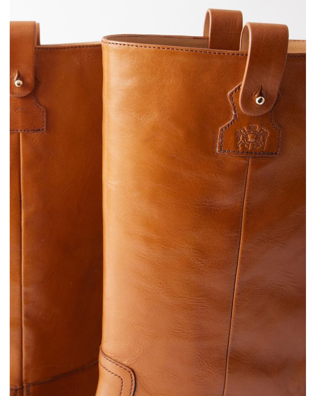 Church's Brown Peyton Leather Knee Boots