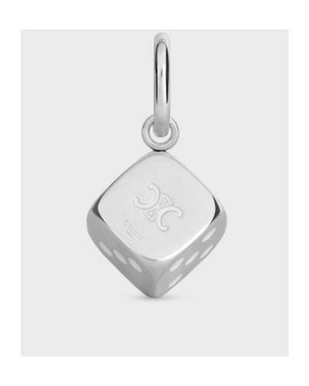 Céline White Charms Triomphe Dice