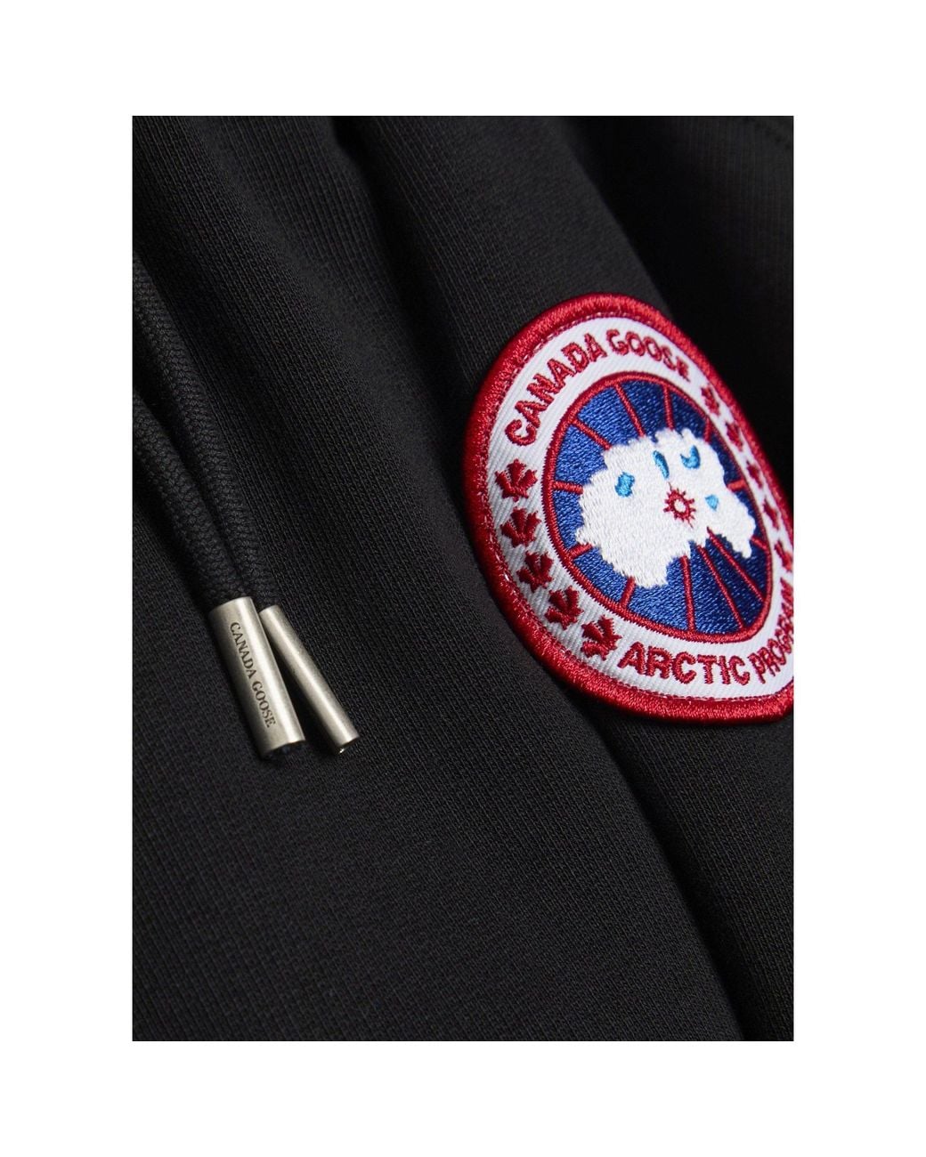 Canada Goose Black Casual Hooded Sweatshirt for men