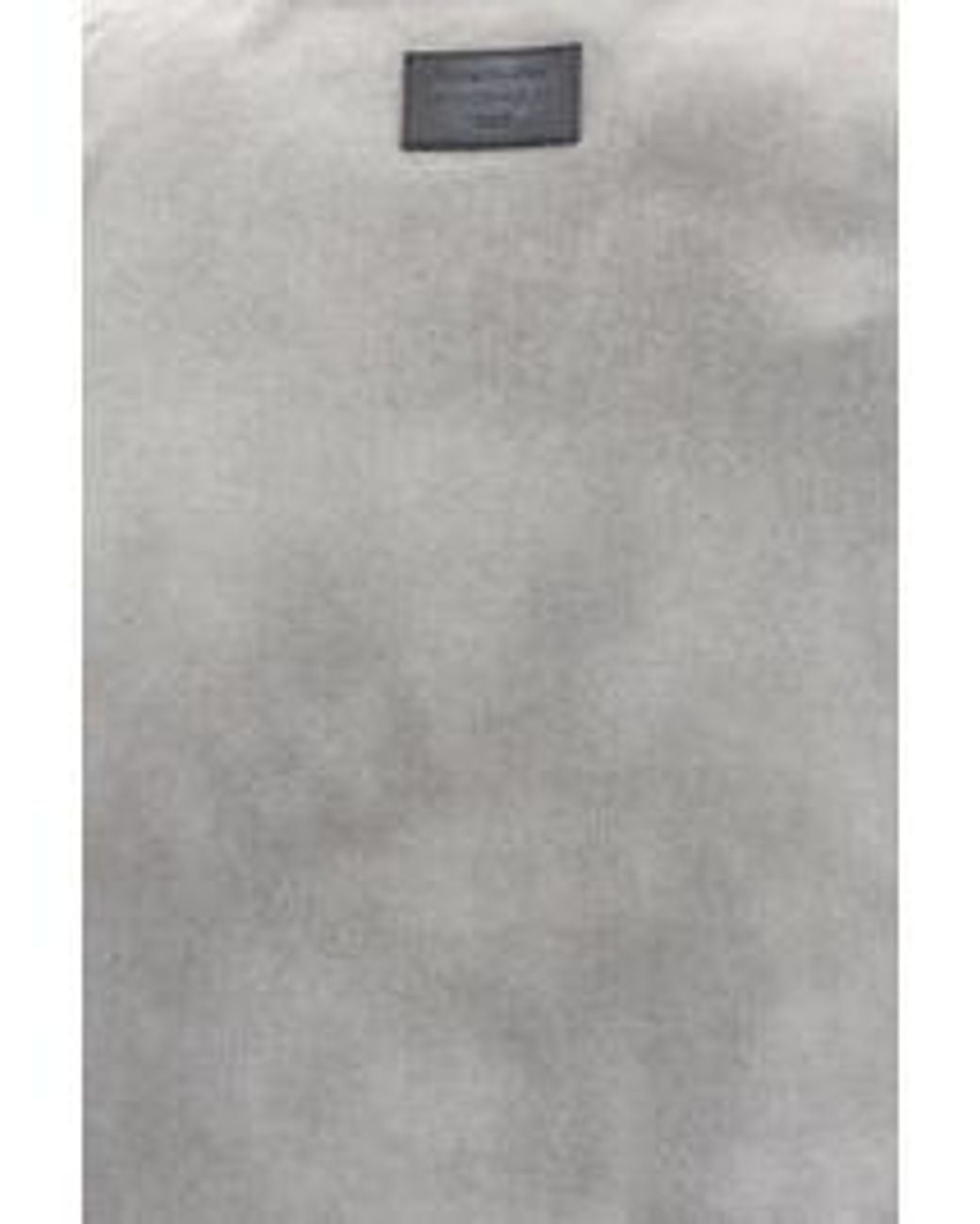Acne Gray Zip Leather-Collar Denim Jacket for men