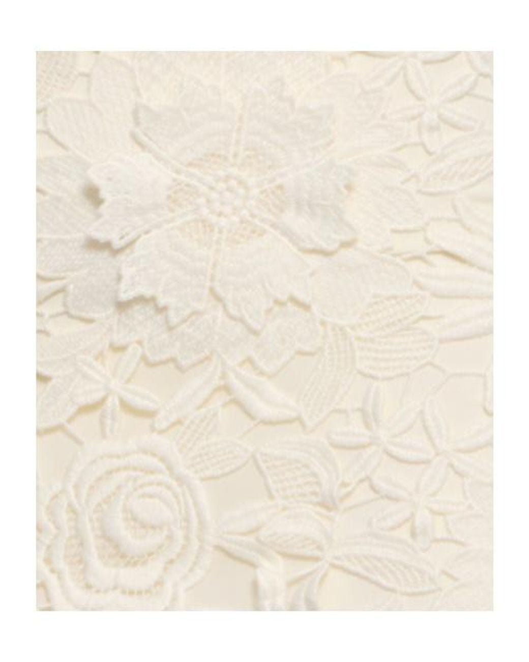 ROTATE BIRGER CHRISTENSEN White Midriff-Baring Midi Dress