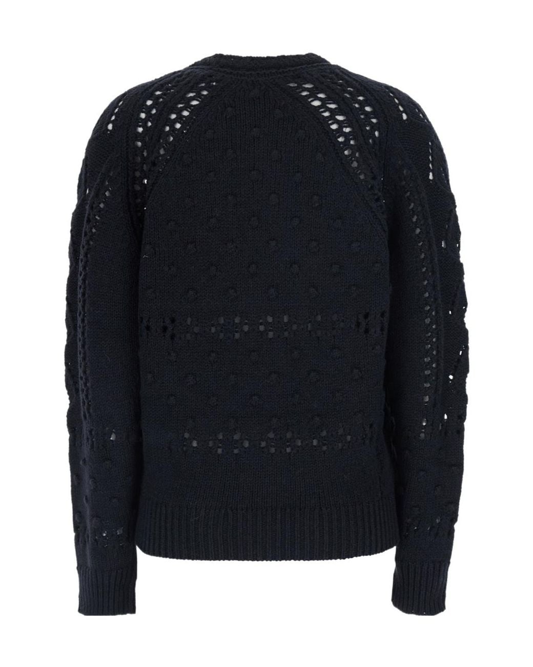 Isabel Marant Blue Isabel Marant Étoile Luce Open-Knit Jumper