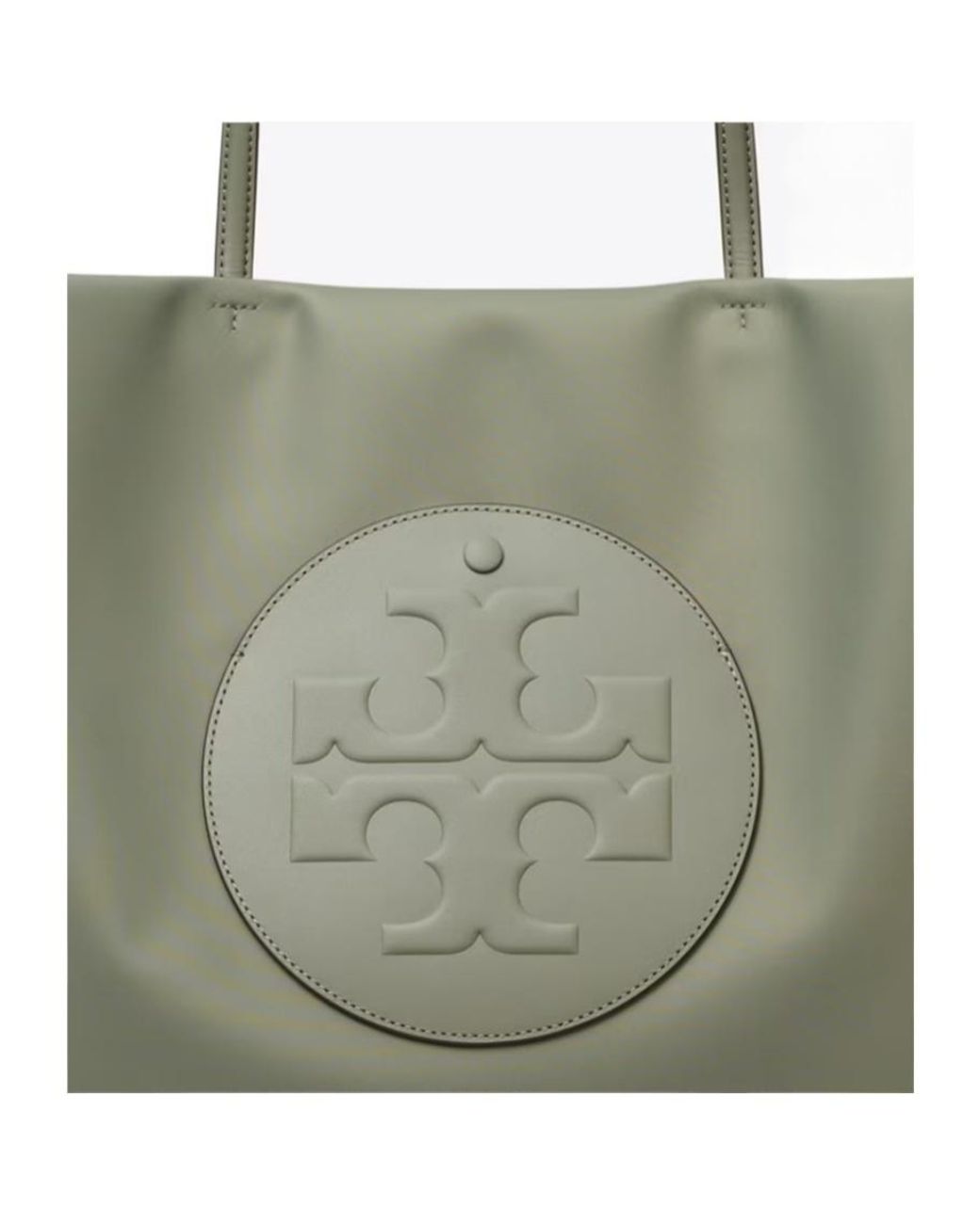 Tory Burch Green Ella Tote Bag