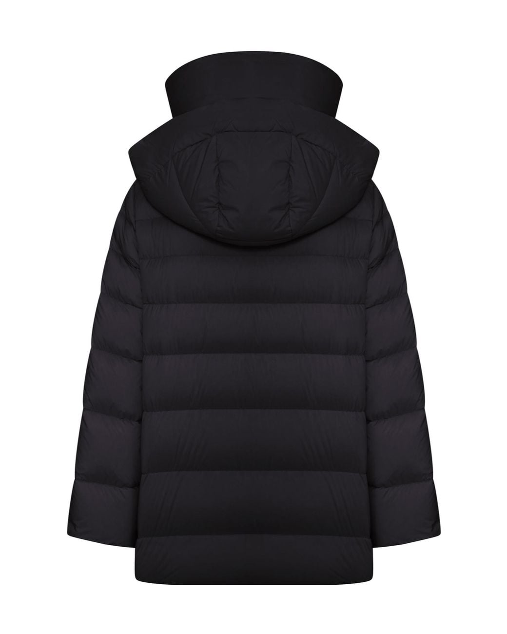 Moorer Black Natalia-S3 Hooded Jacket