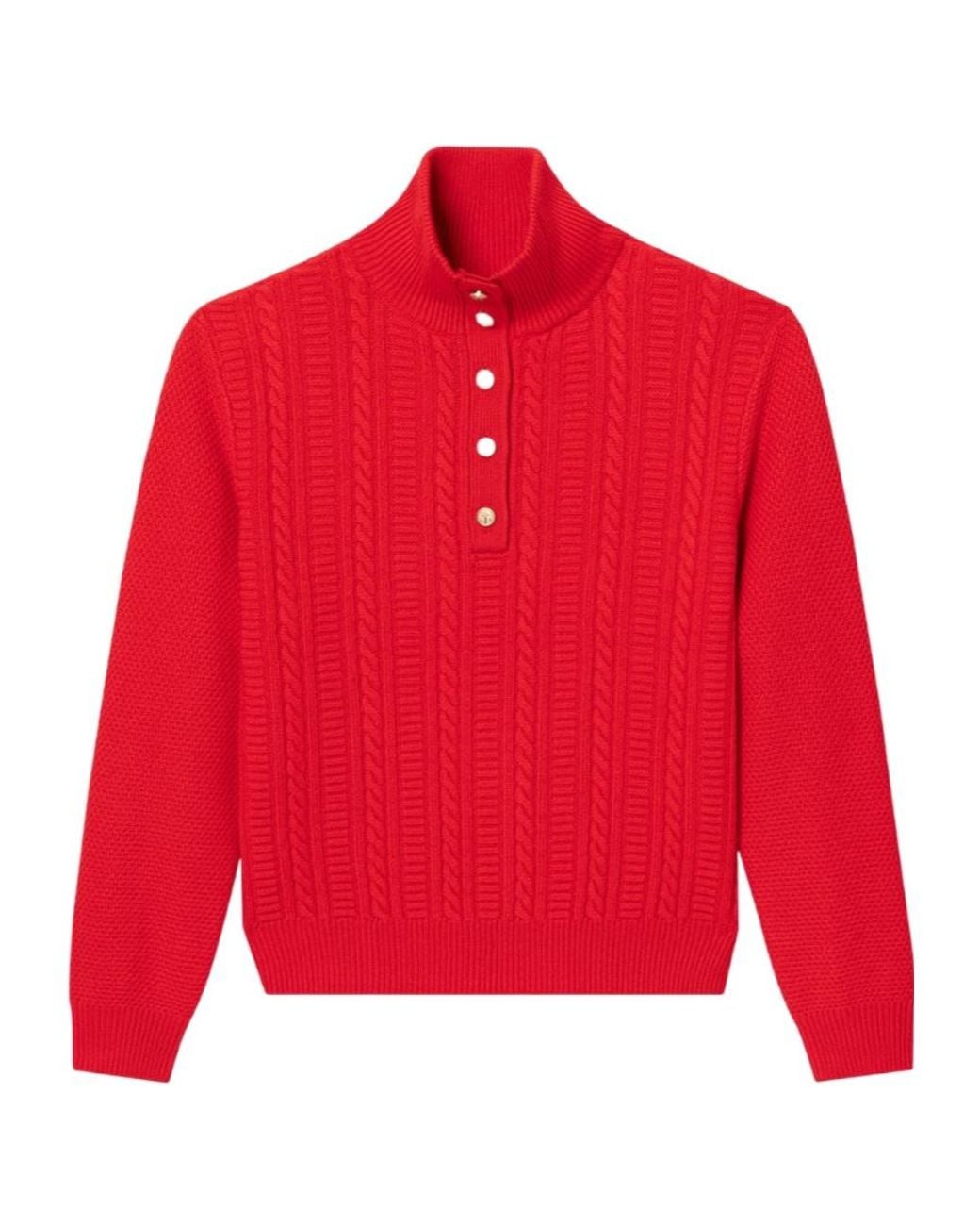 A.P.C. Red Thea Jumper
