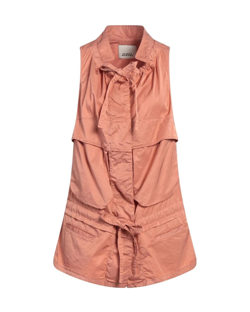 Isabel Marant Pink Solid Color Sleeveless Shirt