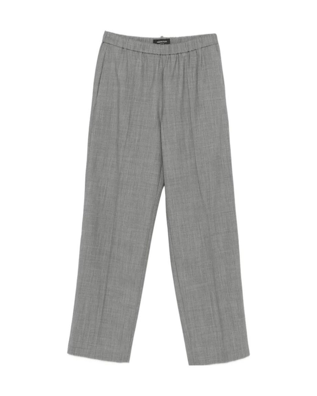 Fabiana Filippi Gray Gubbio Trousers