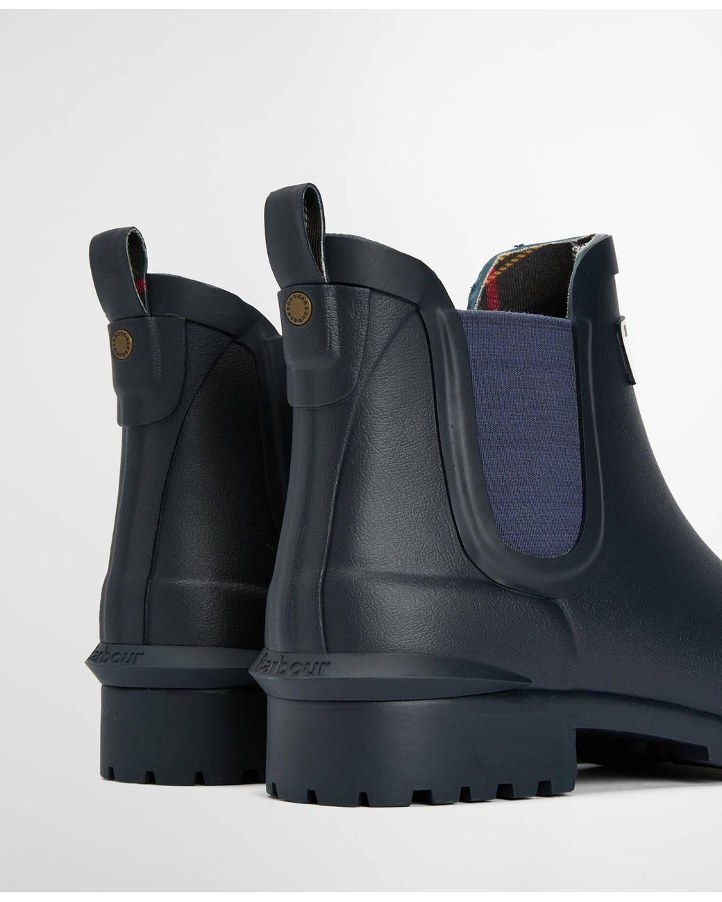 Barbour Blue Wilton Wellingtons