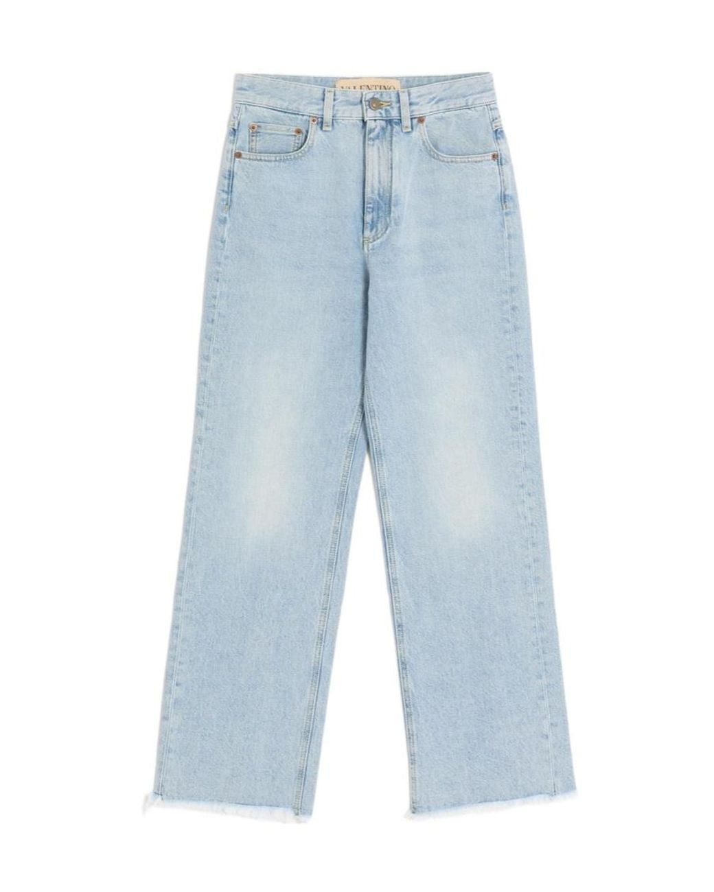 Valentino Blue Denim Trousers
