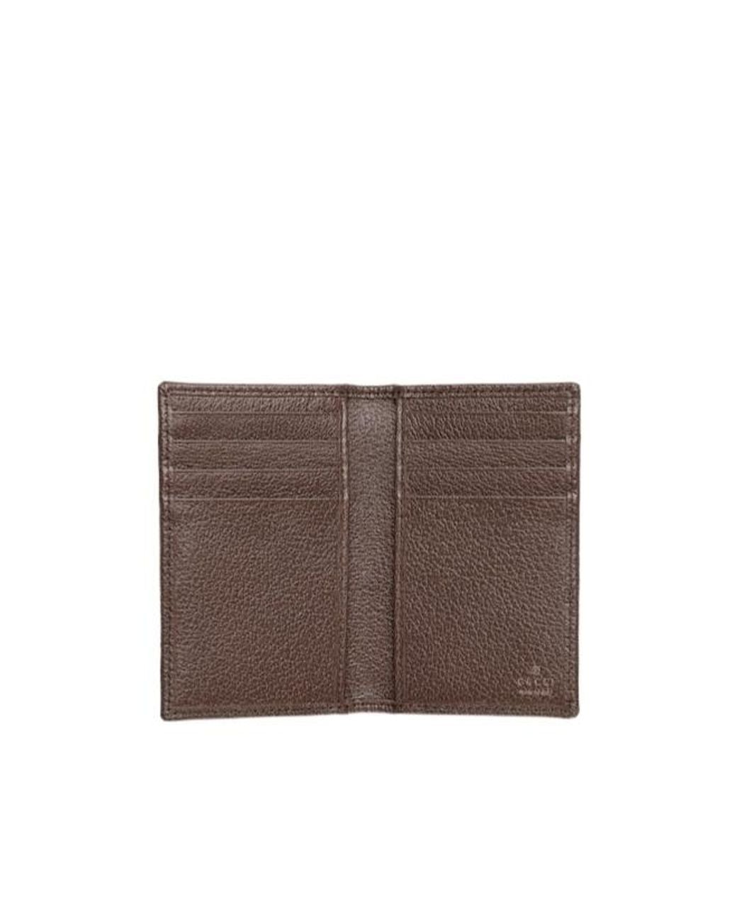 Gucci Gray Ophidia Long Card Case for men