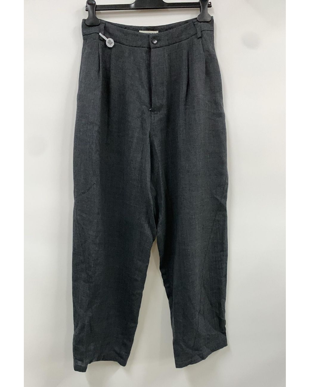 DARKPARK Gray Phebe Pleated Pants