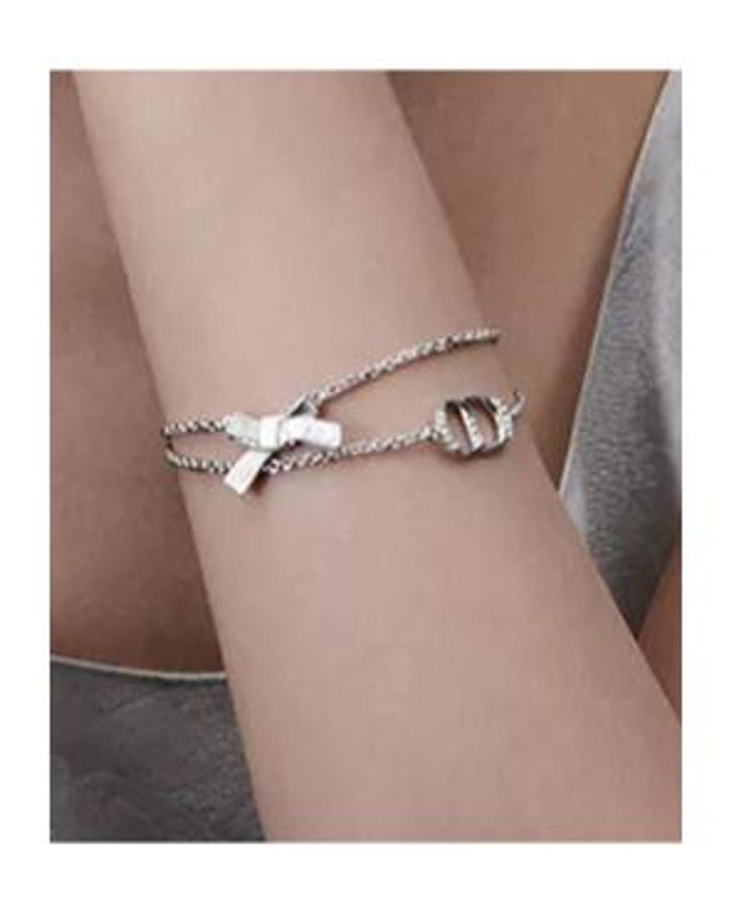 Dior Metallic Cd Parure Bracelet