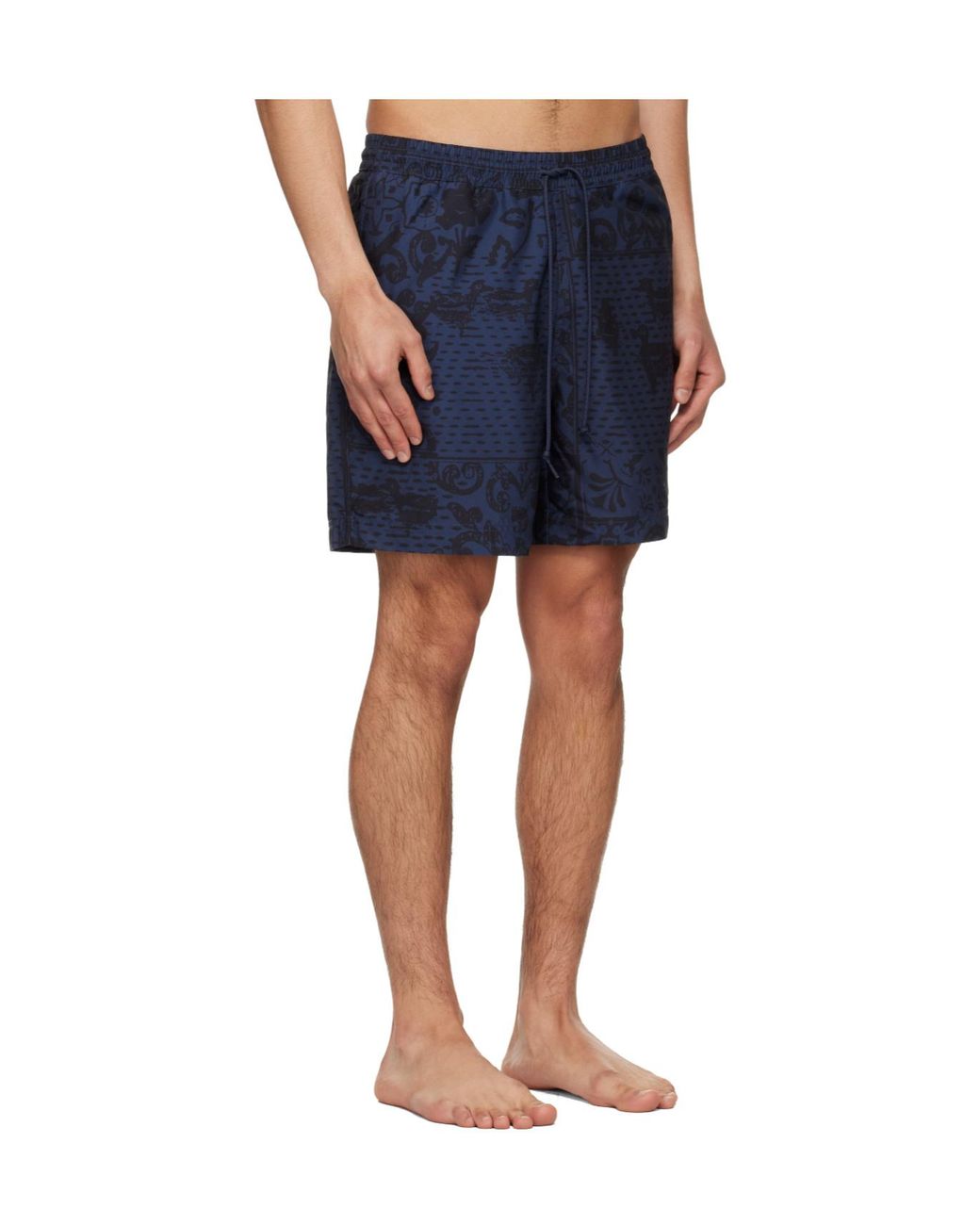 Carhartt Blue Slater Swim Shorts for men