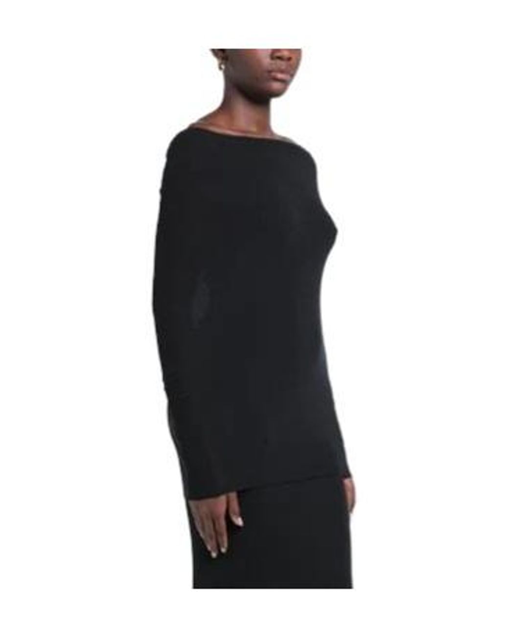 Balenciaga Black Body-Hugging Knit Dress