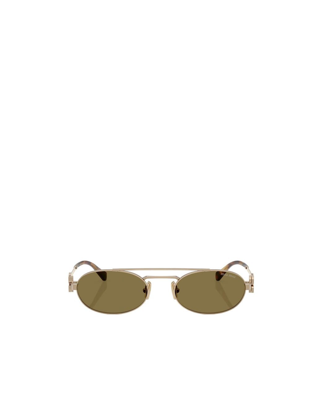 Miu Miu Multicolor Eyewear Oval-Frame Sunglasses