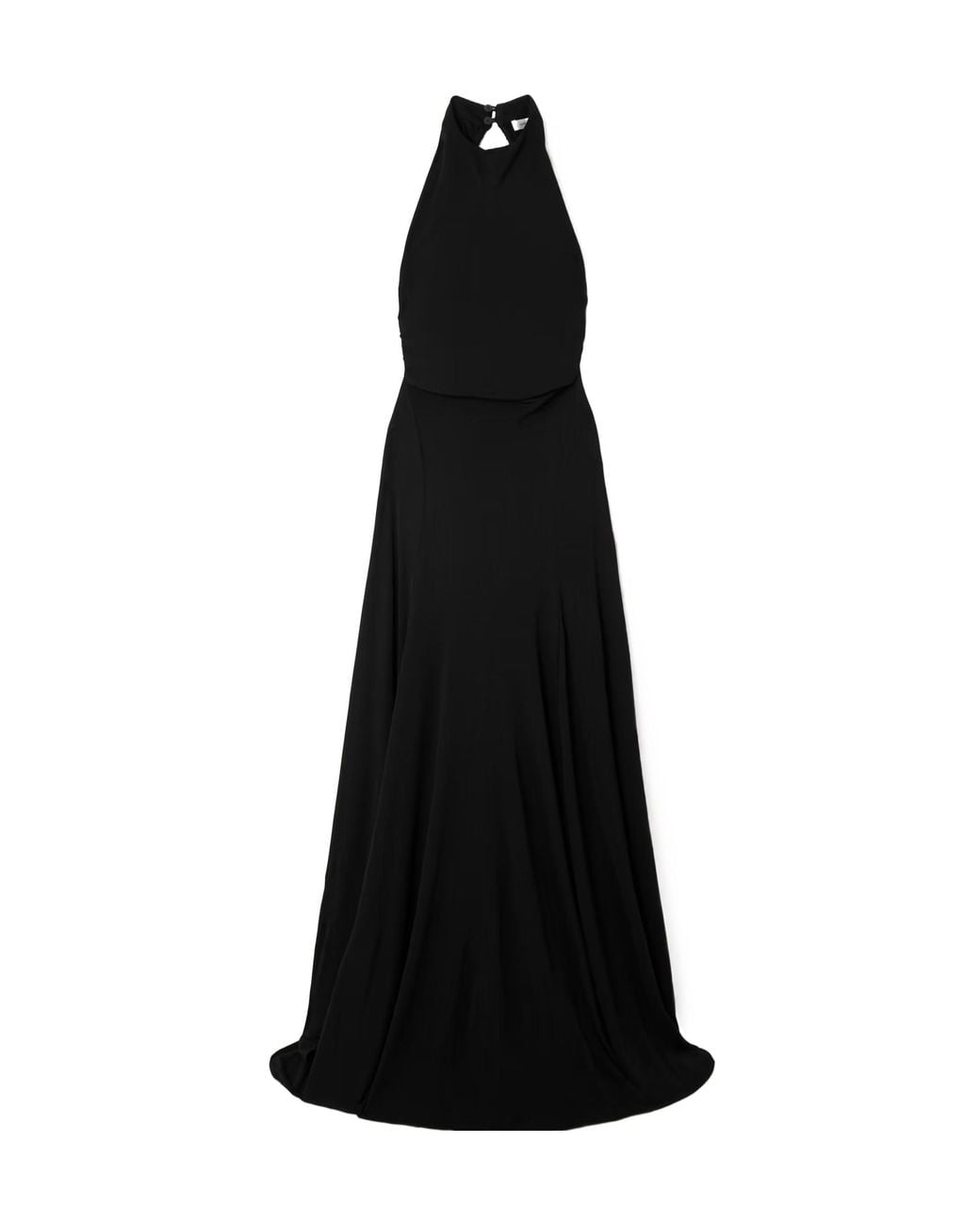 Christopher Esber Black Maico Open-Back Jersey Maxi Dress