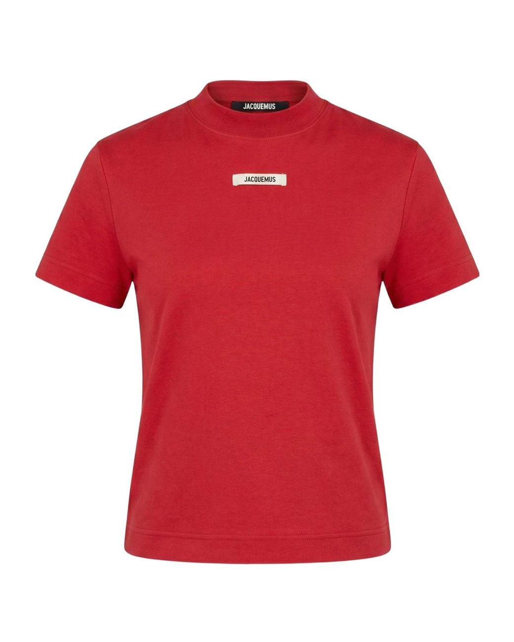 Jacquemus Red Short Sleeves T-Shirts