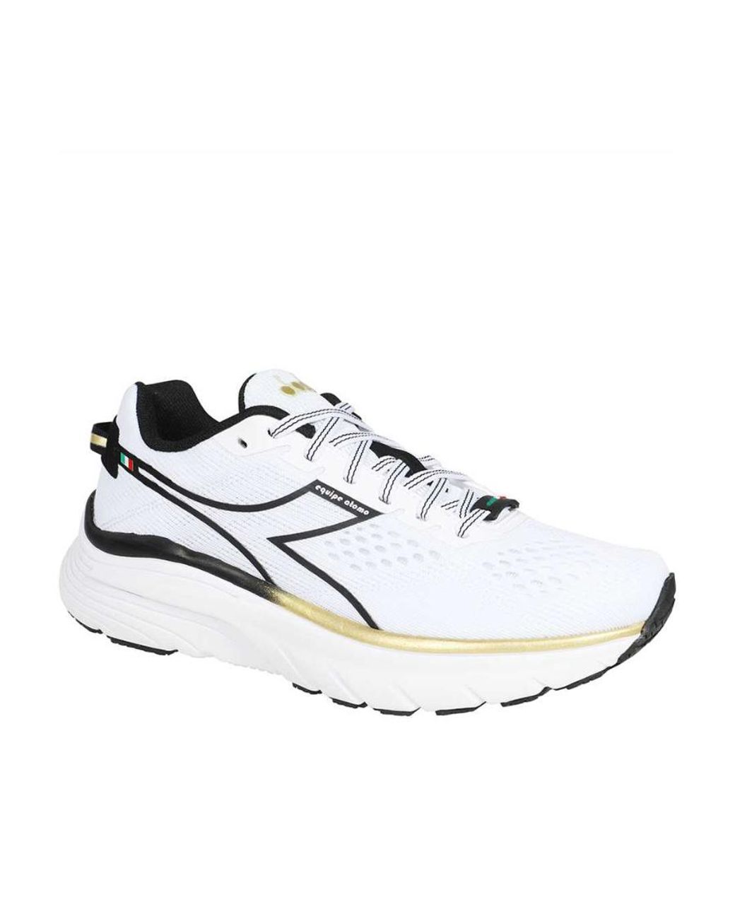 Diadora White Equipe Atomo Low-Top Sneakers for men