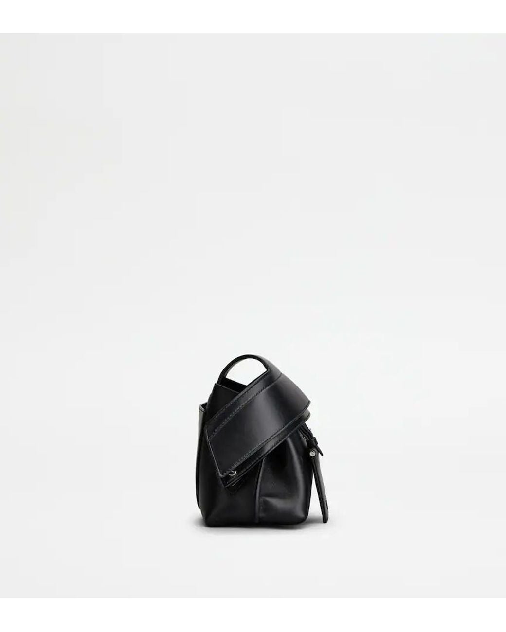 Tod's Black Wave Mini Shoulder Bag