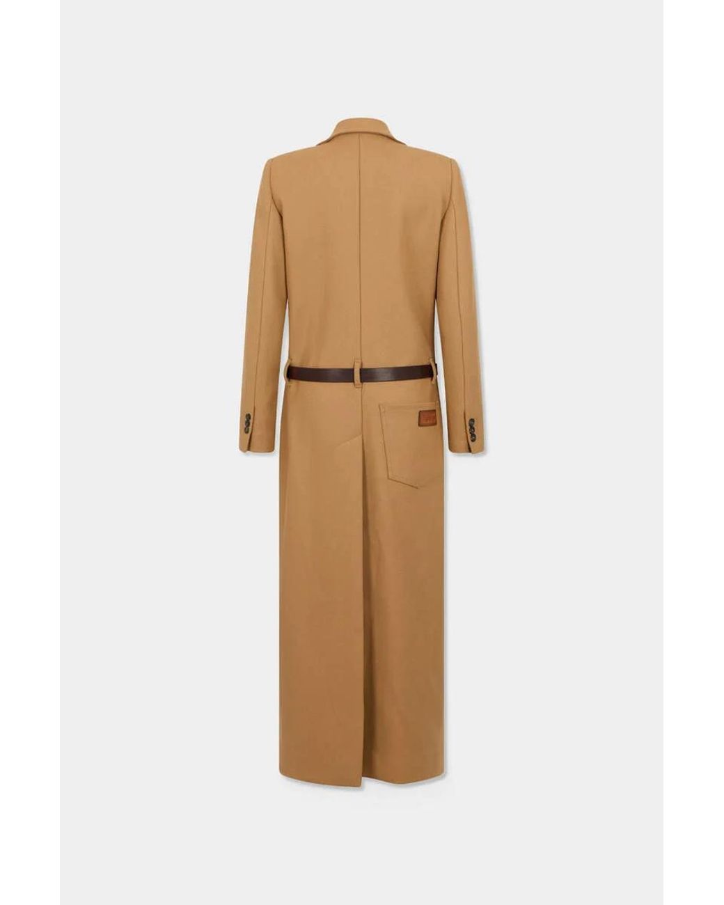 DSquared² Natural Low-Belt Coat