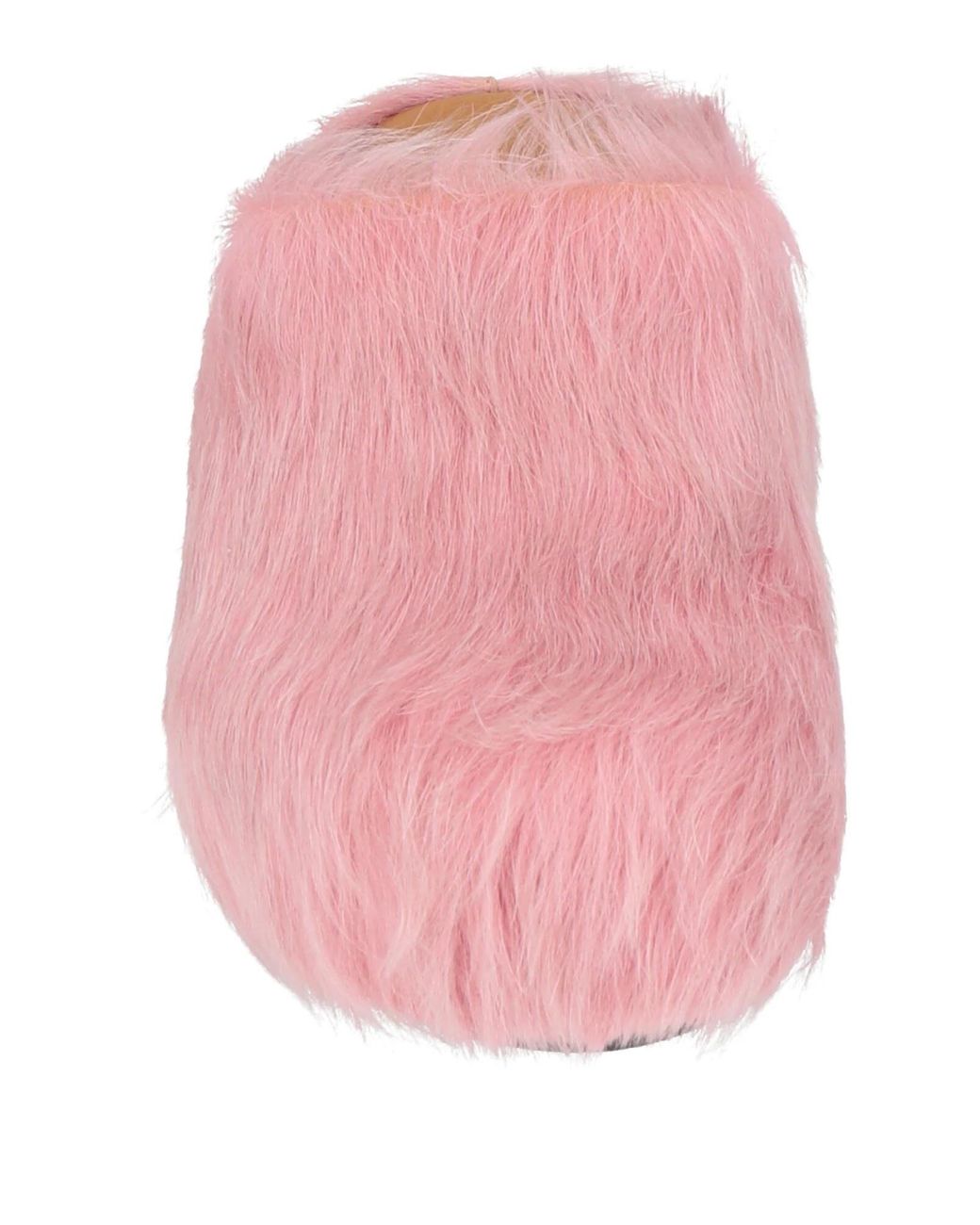 Marni Pink Minimalist Genuine Leather Mules
